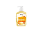 Milk & honey hand soap with dispenser, moisturizing and pH-skin neutral.