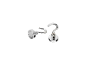 Two metal magnetic hooks on a black background.