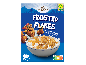 Box of sugar-frosted cornflakes featuring a lion mascot.