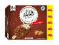 Ice cream sticks with almond and chocolate coating, 8-pack, new serving size.