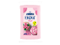 Pink fondant package with cupcakes decorated with roses and flowers, 250 g, vegan