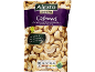 Bag of cashews, perfect for snacking or adding to stir-fries and curries, with nutritional information.