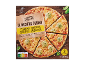 Four cheese pizza with a crispy base, Nutri-Score A, 2 units of 340g.