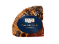 Vacuum-packed air-dried ham with a blue label that says 'Prosciutto Crudo'.