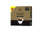 XXL promo pack of finely ground gold coffee, rich and intense, 100% certified.