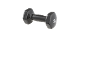 Black 2kg dumbbell for fitness and strength training.