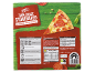 Thin crust stonebaked double pepperoni pizza with cooking and storage instructions.