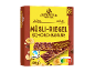 Chocolate-banana muesli bars, 8 pieces, 200g, with Nutri-Score A-E.