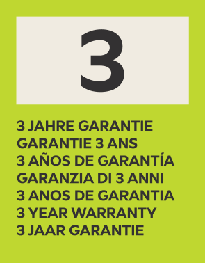 3 year warranty