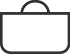 Shopping bag icon.