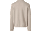 Plain light beige sweatshirt, back view.
