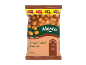 Bag of crispy coated BBQ flavoured peanuts, 250g.