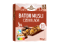 Packaging of muesli bars with chocolate, with Nutri-Score A label and 200g weight.