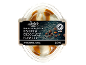 Mini ice cream dessert biscuit & chocolate flavour with caramel sauce, 140ml.