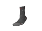 Grey sports sock with red accents and 'PARKS' text.