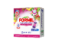 Laundry capsules pack with tropical floral design, 36 capsules, fast dissolving.