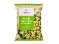 Packaging of Japanese style wasabi flavoured crispy coated peanuts, 150 g.