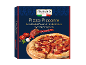Spicy pizza box with smoked salami and Nduja pepperoni, Neapolitan style, 398g.