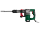Demolition hammer in green and grey with red accents and the text X1300 hammer.