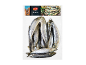 Frozen sardines in packaging with a Lisbon tram and grilled sardines.