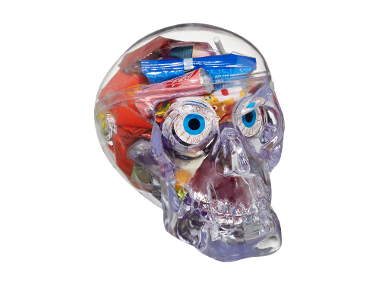 HALLOWEEN Skull with Sweets