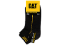 Robust black work sneaker socks, sizes EU 39-42, UK 6-9.
