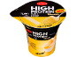 Black and yellow tub of vanilla high protein mousse, with no added sugar.