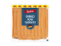 Pack of 700g XXL smoked pork sausages.