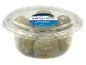 Green olives pitted with cheese, marinated with lemon, 150 g.