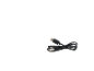 Black USB charging cable with Type-A and Type-C connectors