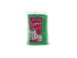 Green sugar paste in packaging with cakes and 250g weight.