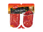 Packaged sliced chorizo, 2x100g, with a Mediterranean-themed background.