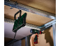 Work light and drill driver used for drywall installation.