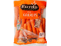 Bag of Irish carrots with cooking instructions and origin details.