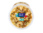 White tiger prawns in tomato-basil marinade, ASC certified.