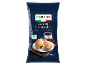 Packet of chocolate-filled croissants, with a plate of croissants and chocolate.