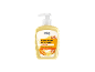 Milk & honey hand soap with dispenser, moisturizing and pH-skin neutral.