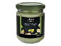 Pistachio cream in a glass jar, black label with text 'PISTAZIENCREME' and 190 g.