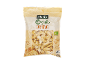 Bag of organic cashews with nutritional information.