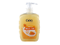 Liquid soap milk and honey that hydrates the skin