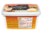Leche merengada ice cream with cinnamon and biscuits, with nutritional information.