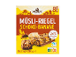 Crownfield chocolate and banana muesli bars, 8-pack