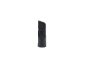 Black vacuum cleaner nozzle with brush