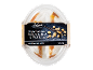 Mini ice cream dessert with macadamia, vanilla, and caramel sauce, 140 ml.