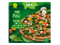 Vegan Pizza Verdura with spinach, cherry tomatoes, and mushrooms, 2x 390 g, frozen.