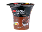 High protein chocolate mousse, lactose-free and no added sugar, with Nutri-Score A.