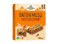 Packaging of peanut-flavored muesli bars, 8 pieces, 200g.
