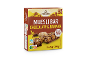 CROWNFIELD Müsli-Riegel chocolate and banana muesli bars, 8-pack.
