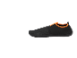 Black water shoes with orange details
