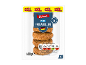 XXL pork frikadellen, 6 pieces in a pack, 600g, with nutritional information.